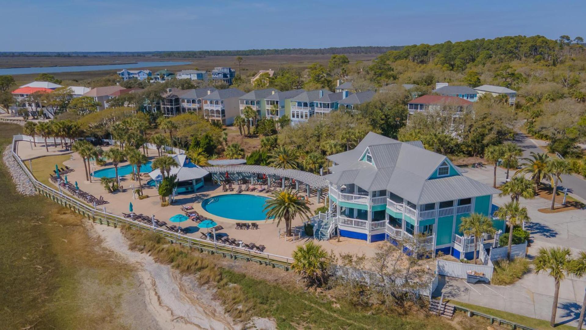 Вилла 796 Marlin Dr Fripp Island Экстерьер фото